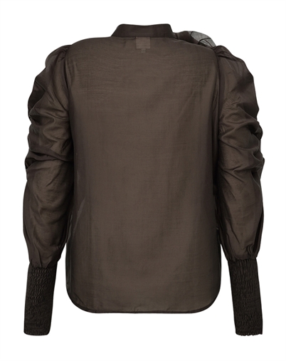 Gossia - DevineGO Bluse - Coffee 